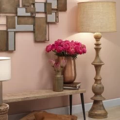 Budapest 72 Inch 150 Watt Natural Wood Floor Lamp Portable Light -Jamie Young Co Shop 1buda flwd 2