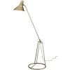 Franco Tri-Pod 55 Inch 100.00 Watt Antique Brass Floor Lamp Portable Light
