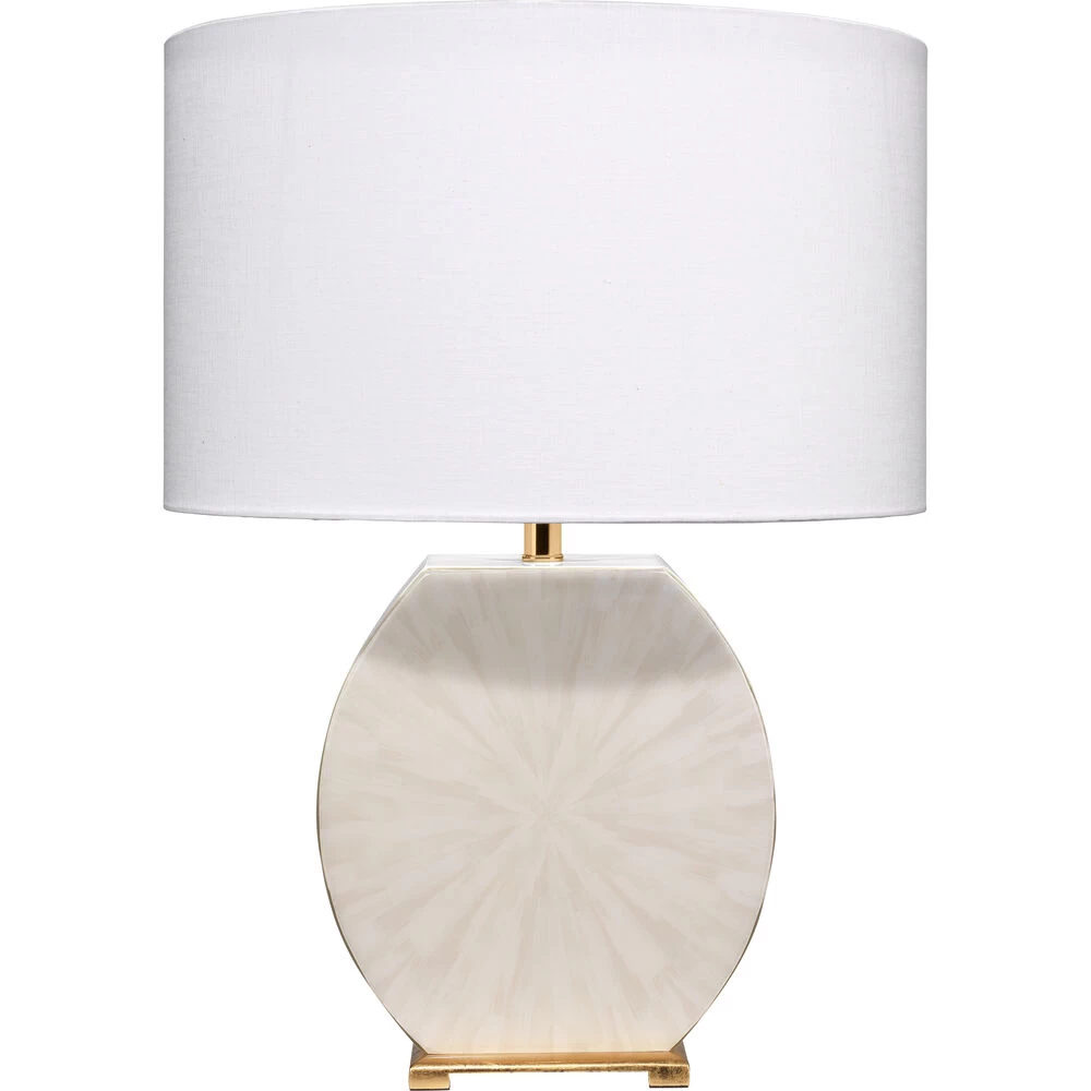 Radiant 27 Inch 150.00 Watt Cream Horn Lacquer W/ Gold Leaf Metal Base Table Lamp Portable Light 1 Radiant 27 Inch 150.00 Watt Cream Horn Lacquer W/ Gold Leaf Metal Base Table Lamp Portable Light
