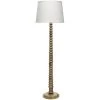 Revolution 63 Inch 150.00 Watt Bleached Wood Floor Lamp Portable Light