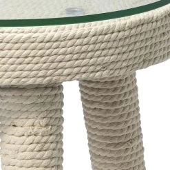 Anchor 20 X 16 Inch White Side Table -Jamie Young Co Shop 20anch stwh 7