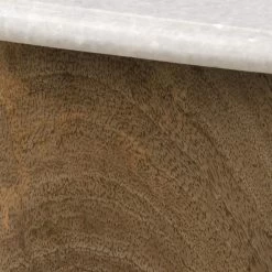 Atlas 18 X 18 Inch White Marble Side Table 9 Atlas 18 X 18 Inch White Marble Side Table -Jamie Young Co Shop 20atla stwh 3