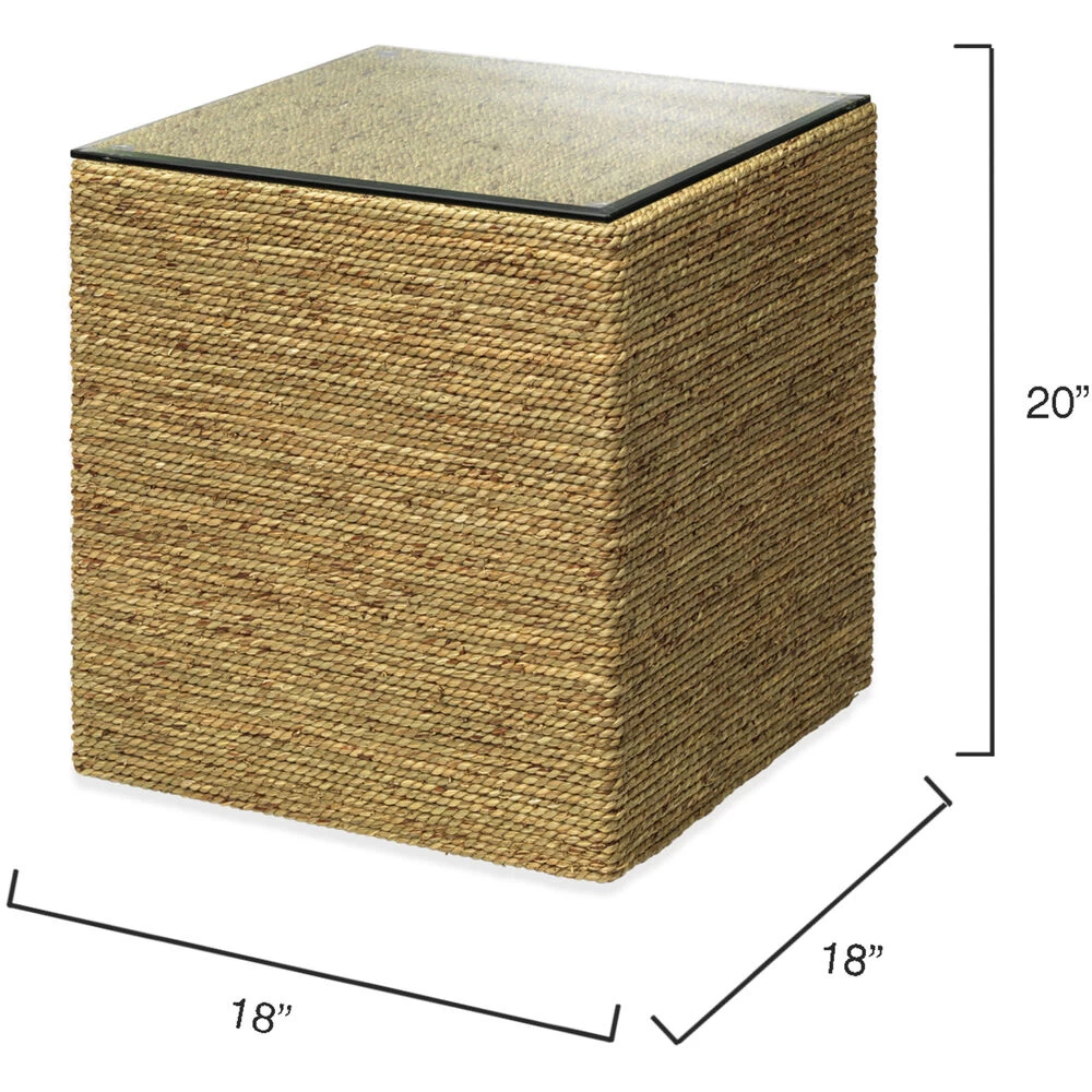 Captain Square 20 X 18 Inch Natural Side Table 3 Captain Square 20 X 18 Inch Natural Side Table - Image 3