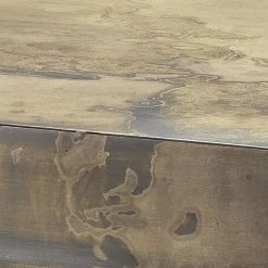 Charlemagne 48 X 15 Inch Acid Washed Metal Console Table -Jamie Young Co Shop 20char coaw 3