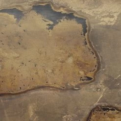 Crown 24 X 21 Inch Acid Washed Metal Side Table -Jamie Young Co Shop 20crow lgaw 3