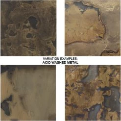 Crown 24 X 21 Inch Acid Washed Metal Side Table -Jamie Young Co Shop 20crow lgaw 4