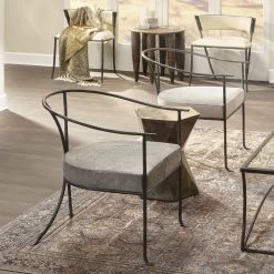 Crown 19 X 17 Inch Acid Washed Metal Side Table -Jamie Young Co Shop 20crow smaw 8