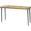 Farmhouse 53 X 16 Inch Natural Wood Console Table