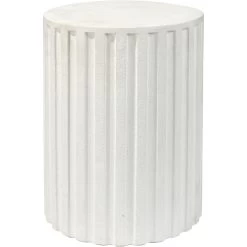 Fluted Column End & Side Table
