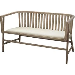 Grayson Off White Linen & Grey Washed Wood Settee -Jamie Young Co Shop 20gray sewna 6
