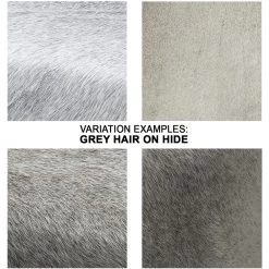 Kai Grey Hide & Black Hand Forged Iron Bench -Jamie Young Co Shop 20kai begrbk 5