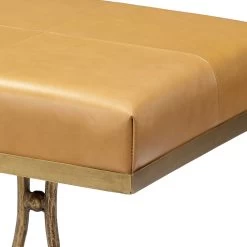 Kai 18 Inch Antique Brass Stool -Jamie Young Co Shop 20kai stooca 3