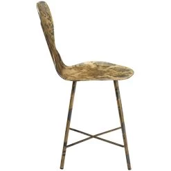 McCallan Metal Acid Washed Metal Dining Chair -Jamie Young Co Shop 20mcca chaw 4