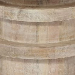 Revolve 24 X 24 Inch White Washed Side Table 9 Revolve 24 X 24 Inch White Washed Side Table -Jamie Young Co Shop 20revo stna 3