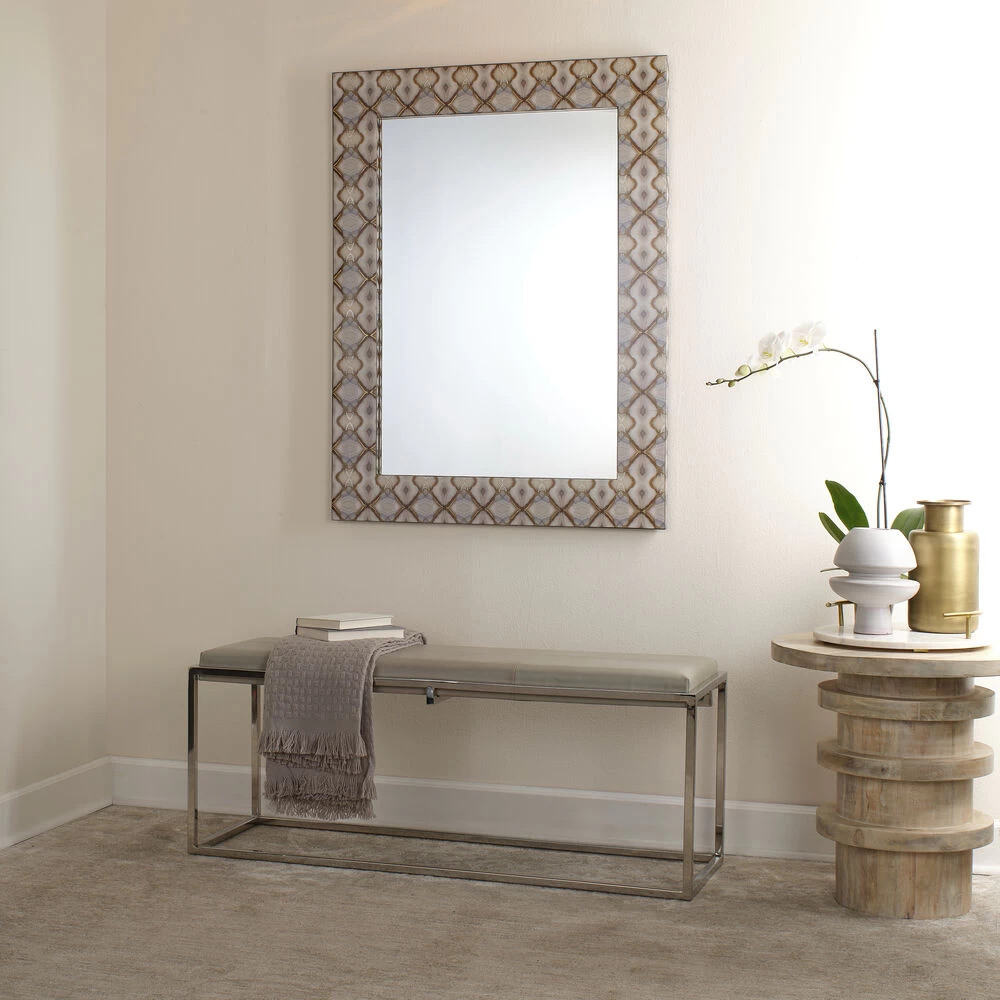 Revolve 24 X 24 Inch White Washed Side Table 6 Revolve 24 X 24 Inch White Washed Side Table - Image 6