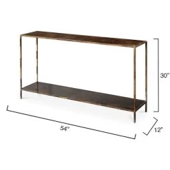 Royal 54 Inch Brown Console Table 8 Royal 54 Inch Brown Console Table -Jamie Young Co Shop 20roya coaw 2