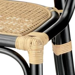 Saltwater 39 Inch Black & Natural Rattan Barstool -Jamie Young Co Shop 20salt bsbk 1