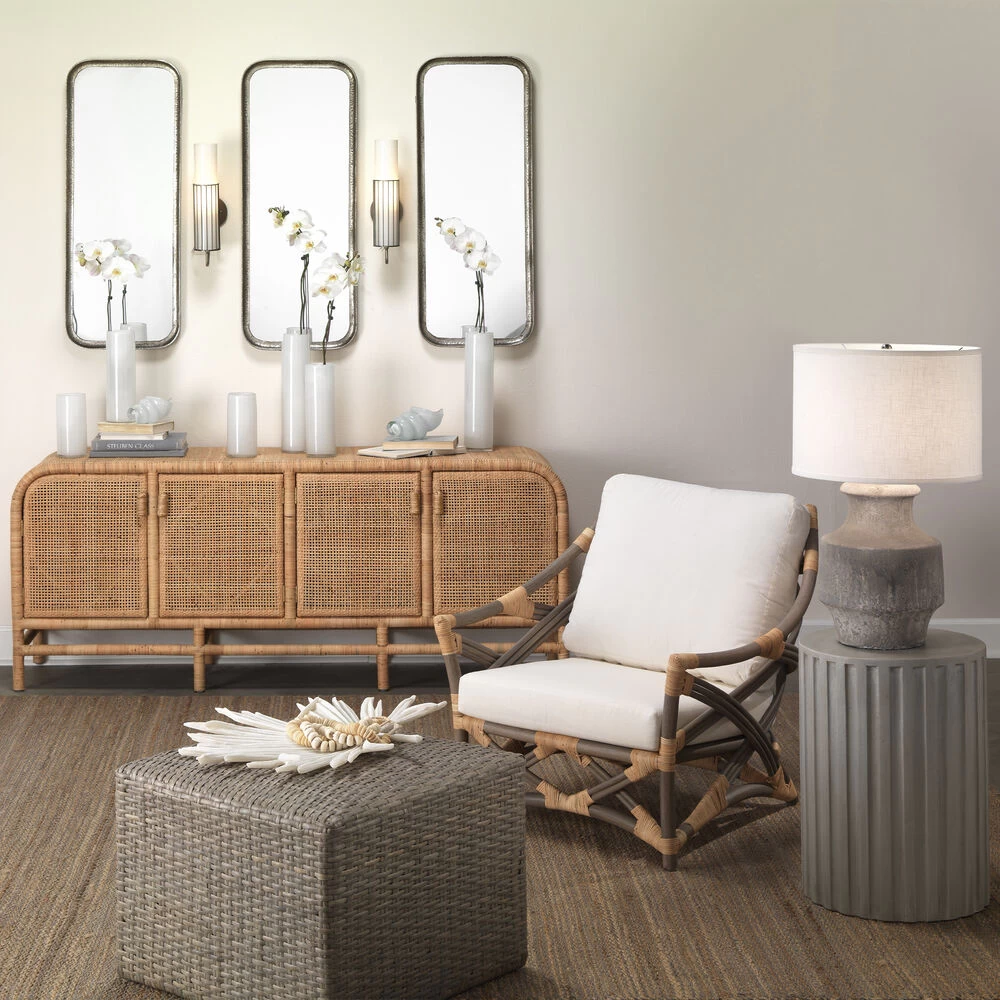 Santa Monica 72 X 18 Inch Natural Rattan Sideboard, Four-Door 10 Santa Monica 72 X 18 Inch Natural Rattan Sideboard, Four-Door - Image 10