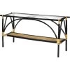 Xanadu 63 X 17 Inch Black & Cream Console