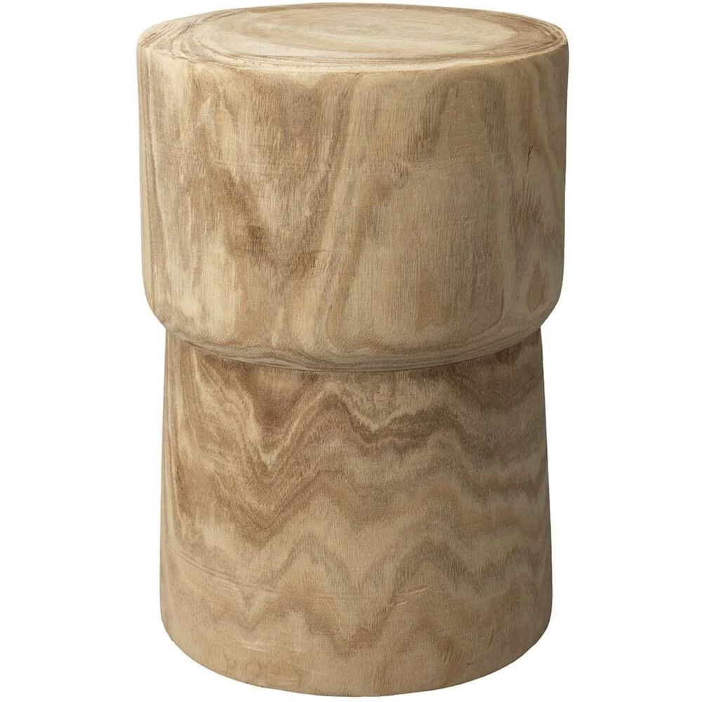 Yucca 17.75 X 12 Inch Natural Wood Side Table 1 Yucca 17.75 X 12 Inch Natural Wood Side Table