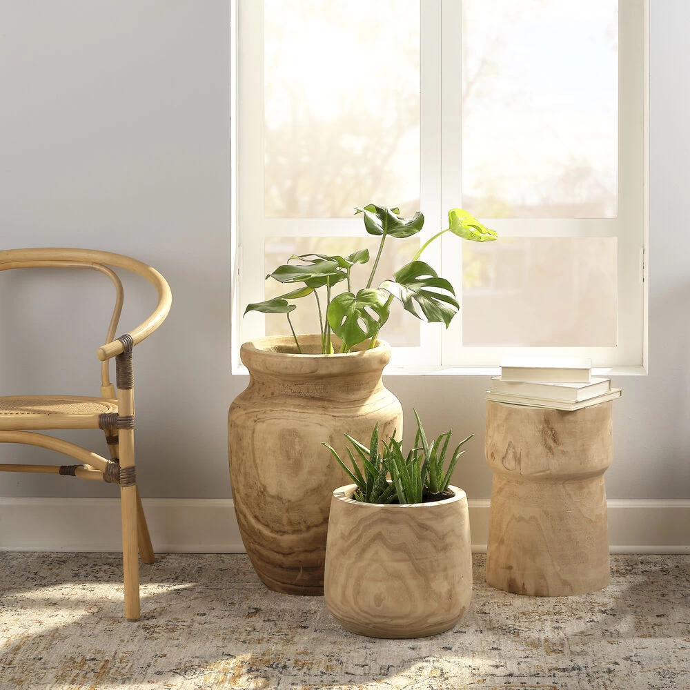 Yucca 17.75 X 12 Inch Natural Wood Side Table 7 Yucca 17.75 X 12 Inch Natural Wood Side Table - Image 7