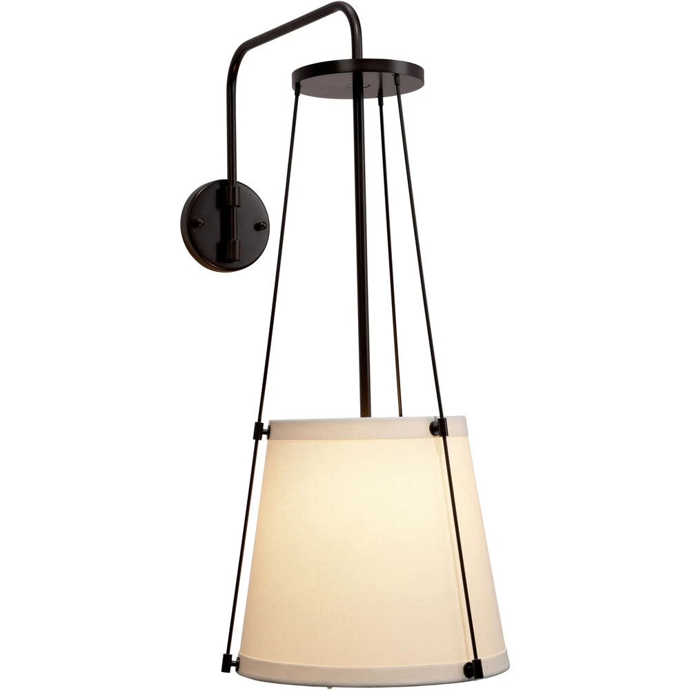 California 1 Light 12 Inch Oil Rubbed Bronze Wall Sconce Wall Light 5 California 1 Light 12 Inch Oil Rubbed Bronze Wall Sconce Wall Light - Image 5