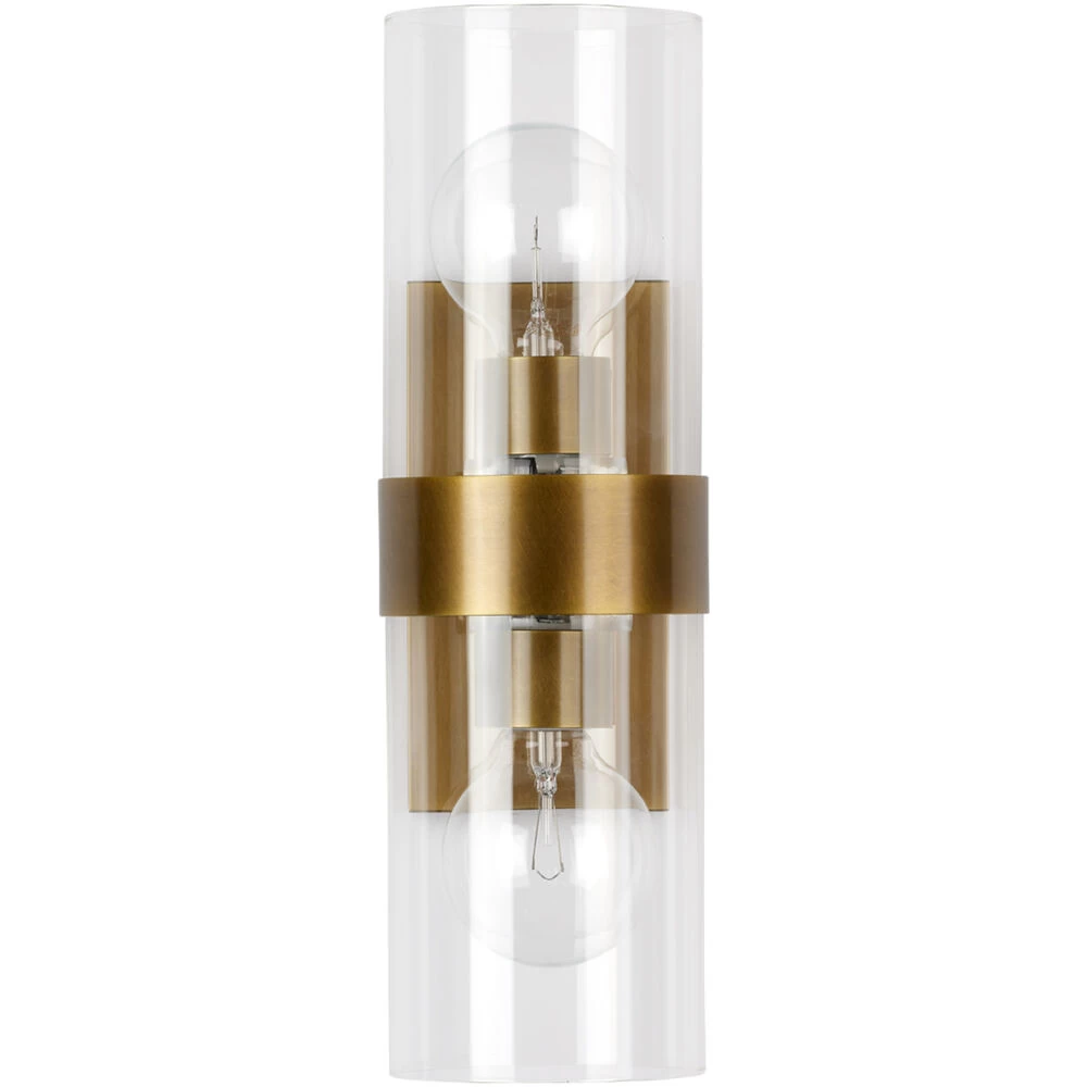 Chatham 2 Light 5 Inch Antique Brass Wall Sconce Wall Light 1 Chatham 2 Light 5 Inch Antique Brass Wall Sconce Wall Light