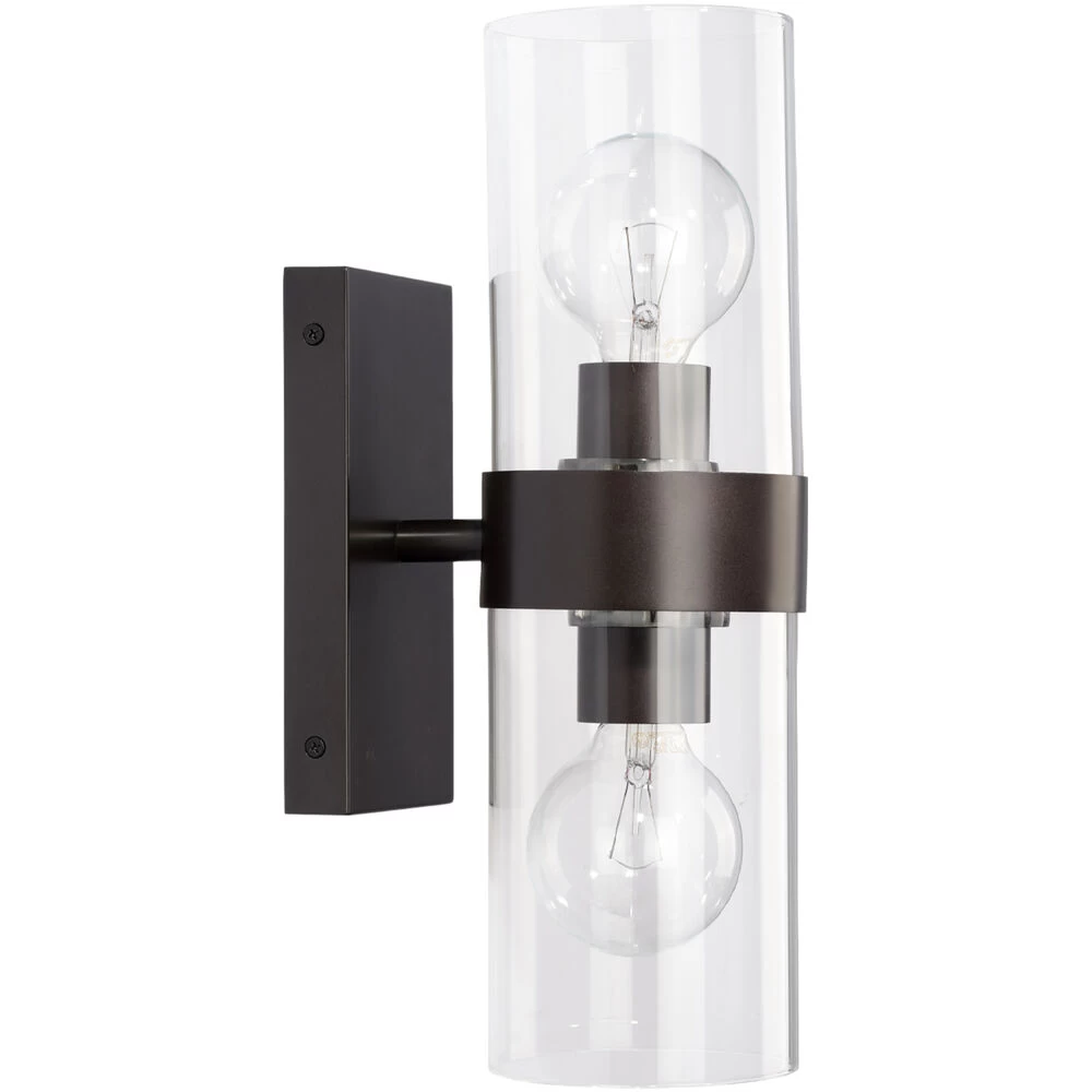 Chatham 2 Light 5 Inch Oil Rubbed Bronze Wall Sconce Wall Light 6 Chatham 2 Light 5 Inch Oil Rubbed Bronze Wall Sconce Wall Light - Image 6
