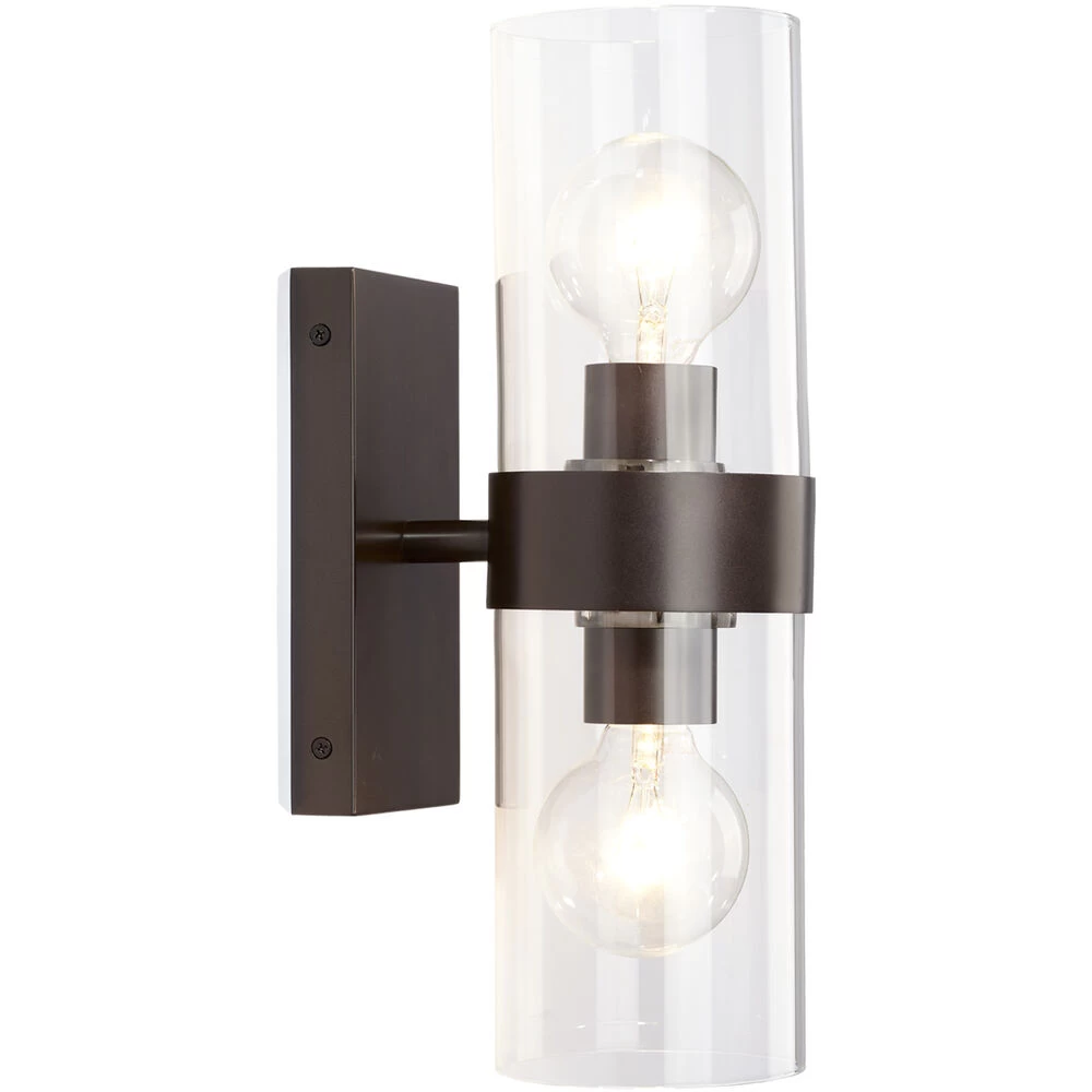 Chatham 2 Light 5 Inch Oil Rubbed Bronze Wall Sconce Wall Light 7 Chatham 2 Light 5 Inch Oil Rubbed Bronze Wall Sconce Wall Light - Image 7