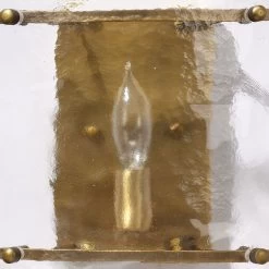 Glenn 1 Light 9.5 Inch Antique Brass Wall Sconce Wall Light -Jamie Young Co Shop 4glen ssab 3