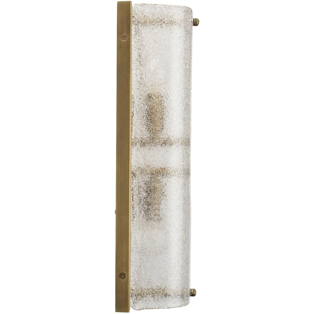 Moet Rounded 2 Light 4 Inch Antique Brass Wall Sconce Wall Light 7 Moet Rounded 2 Light 4 Inch Antique Brass Wall Sconce Wall Light - Image 7