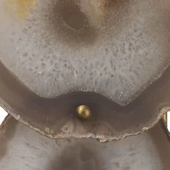 Trinity 1 Light 7 Inch Pale Lavender Agate & Antique Brass Wall Sconce Wall Light -Jamie Young Co Shop 4trin sclv 3