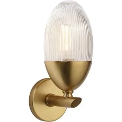 Whitworth 1 Light 5.5 Inch Polished Brass Sconce Wall Light, Small -Jamie Young Co Shop 4whit smab 6