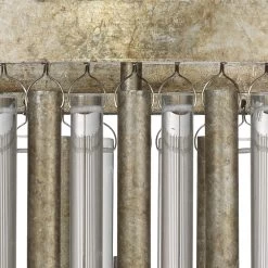 Andromeda 6 Light 24 Inch Champagne Leaf Chandelier Ceiling Light 9 Andromeda 6 Light 24 Inch Champagne Leaf Chandelier Ceiling Light -Jamie Young Co Shop 5andr chch 9