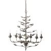 Blooming 12 Light 30 Inch Rust Chandelier Ceiling Light