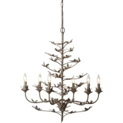 Blooming 12 Light 30 Inch Rust Chandelier Ceiling Light -Jamie Young Co Shop 5bloo rust 4