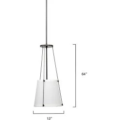 California 1 Light 12 Inch Oil Rubbed Bronze Pendant Ceiling Light -Jamie Young Co Shop 5cali obow 2