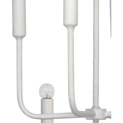 Mercer 8 Light 36 Inch White Gesso Two Tier Chandelier Ceiling Light 9 Mercer 8 Light 36 Inch White Gesso Two Tier Chandelier Ceiling Light -Jamie Young Co Shop 5merc chwh 9