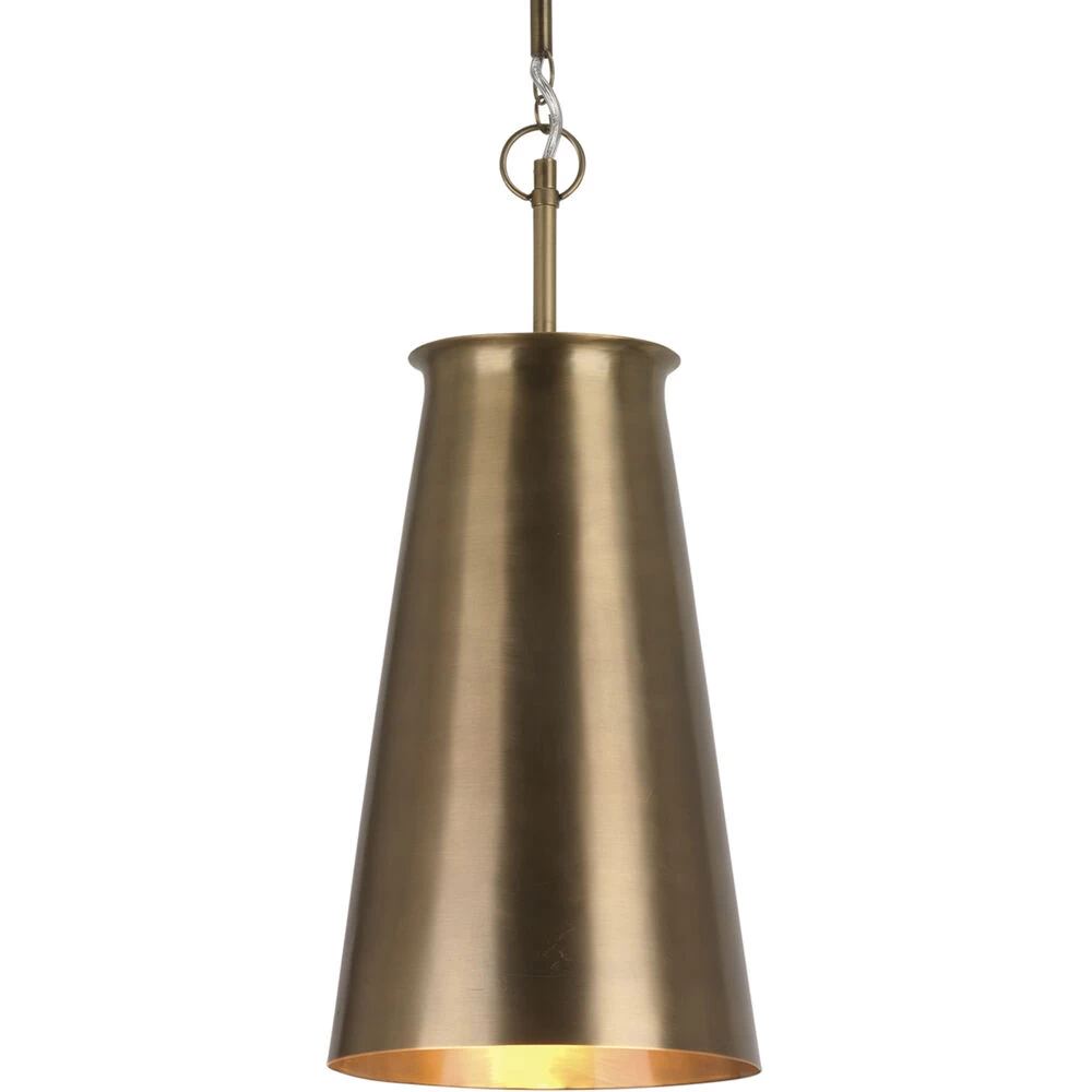 Nara 1 Light 6 Inch Antique Brass Pendant Ceiling Light 4 Nara 1 Light 6 Inch Antique Brass Pendant Ceiling Light - Image 4