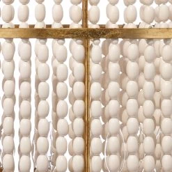 Pacific 6 Light 20 Inch Gold Beaded Chandelier Ceiling Light 8 Pacific 6 Light 20 Inch Gold Beaded Chandelier Ceiling Light -Jamie Young Co Shop 5paci chgo 3