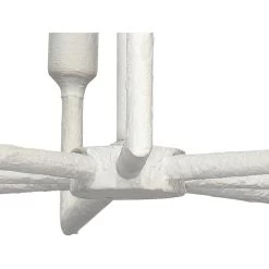 Park 8 Light 32 Inch White Gesso Chandelier Ceiling Light -Jamie Young Co Shop 5park chwh 3