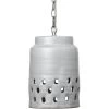 Perforated Pendant Ceiling Light, Tapered