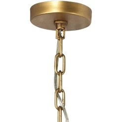 Perignon 24 Light 25 Inch Melted Ice Glass & Antique Brass Three Tier Chandelier Ceiling Light -Jamie Young Co Shop 5peri chab 4