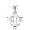 Scarlett 12 Light 34 Inch Champagne And Clear Chandelier Ceiling Light