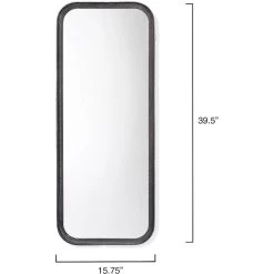 Capital 36 X 16 Inch Distressed Black Mirror 10 Capital 36 X 16 Inch Distressed Black Mirror -Jamie Young Co Shop 6capi mibk 2