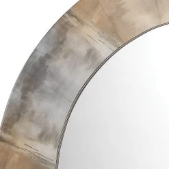 Cloudscape 36 X 36 Inch Taupe & Slate Lacquer Wall Mirror -Jamie Young Co Shop 6clou misl 2