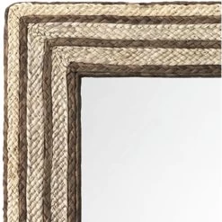 Evergreen 30 X 30 Inch Natural Mirror -Jamie Young Co Shop 6ever sqsg 3