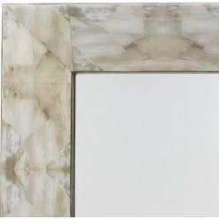 Fragment 48 X 36 Inch Light Grey & Beige Faux Horn Mirror 9 Fragment 48 X 36 Inch Light Grey & Beige Faux Horn Mirror -Jamie Young Co Shop 6frag migr 3