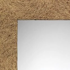 Harbor 80 X 35 Inch Natural Seagrass Floor Mirror -Jamie Young Co Shop 6harb mifl 3