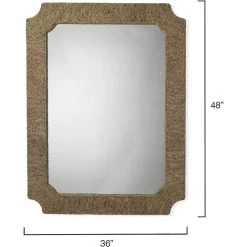 Marina 48 X 36 Inch Natural Seagrass Mirror -Jamie Young Co Shop 6mari mina 2